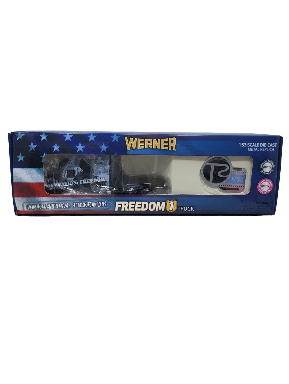 Tonkin Werner Freedom 1 Semi Truck Operation Freedom 1:53 Scale Die-Cast New